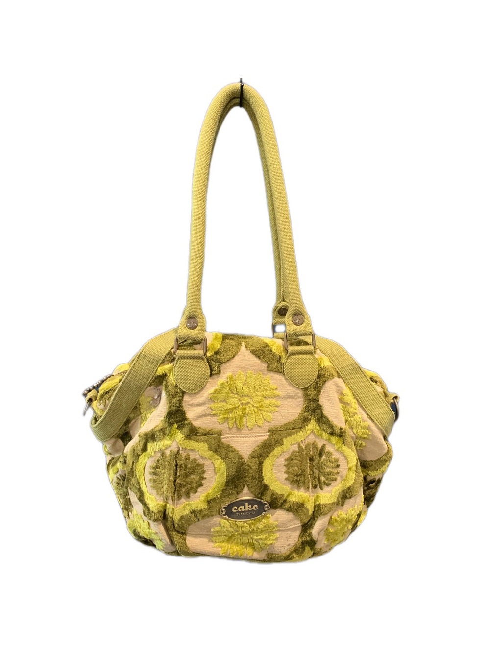 Petunia Pickle Bottom Cake Diaper Bag – Green Velvet Tapestry
